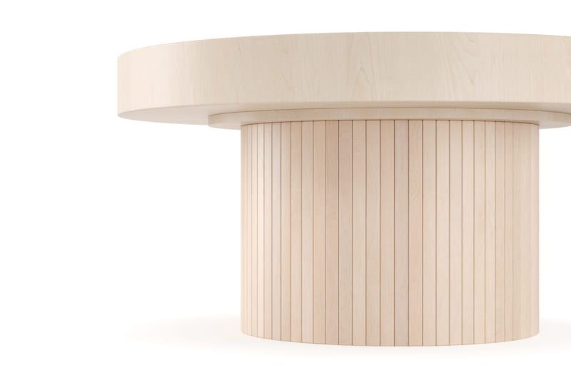 Kopparbo Sofabord - Lyst hvitlasert eiketre - Møbler - Bord - Sofabord & salongbord