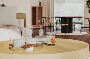 Kopparbo Sofabord - Lyst hvitlasert eiketre - Møbler - Bord - Sofabord & salongbord