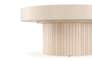 Kopparbo Sofabord - Lyst hvitlasert eiketre - Møbler - Bord - Sofabord & salongbord