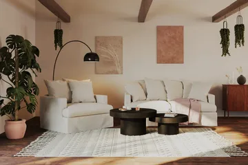 Kopparbo Sofabord - Svart Tre - Møbler - Bord - Sofabord & salongbord