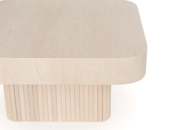 Kopparbo Soffbord 80 cm - Lyst hvitlasert eiketre - Møbler - Bord - Sofabord & salongbord