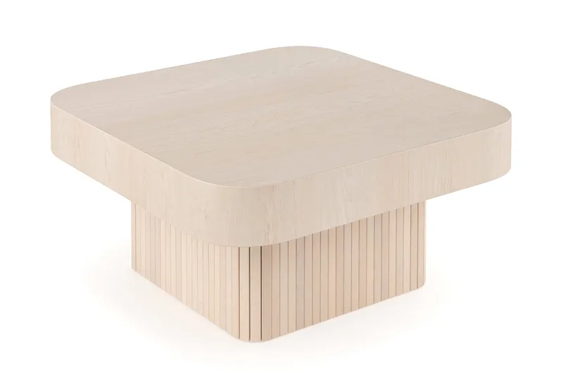 Kopparbo Soffbord 80 cm - Lyst hvitlasert eiketre - Møbler - Bord - Sofabord & salongbord