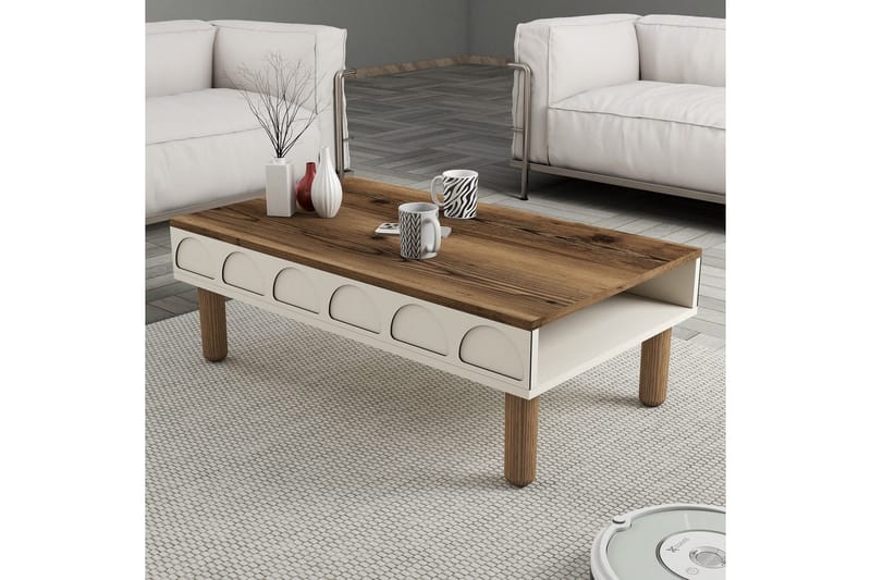 Sofabord Krem - Krem - Møbler - Bord - Sofabord & salongbord