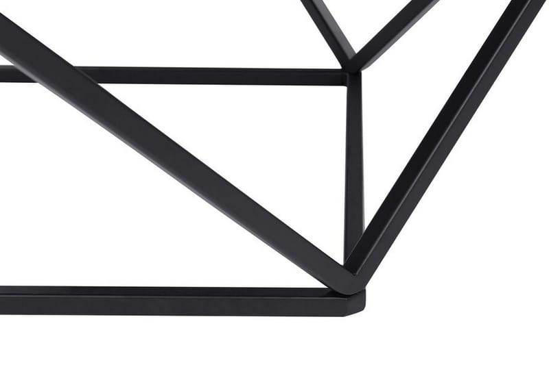 Kubsch Kaffebord Marmormønster - Svart - Møbler - Bord - Sofabord & salongbord