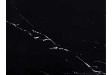 Kubsch Sofabord Svart Marmormønster - Svart - Møbler - Bord - Sofabord & salongbord