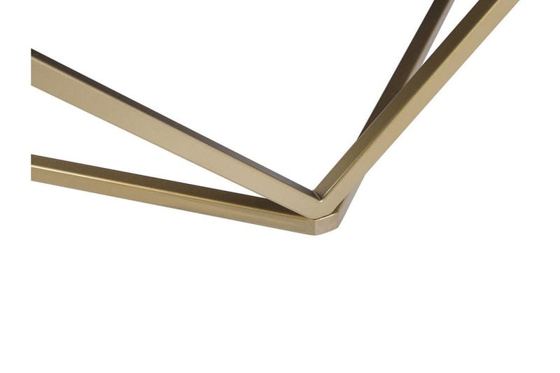 Kubsch Sofabord Svart Marmormønster - Svart - Møbler - Bord - Sofabord & salongbord