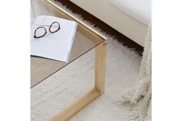 Kuselov Sofabord 85 cm - Lys natur - Møbler - Bord - Sofabord & salongbord