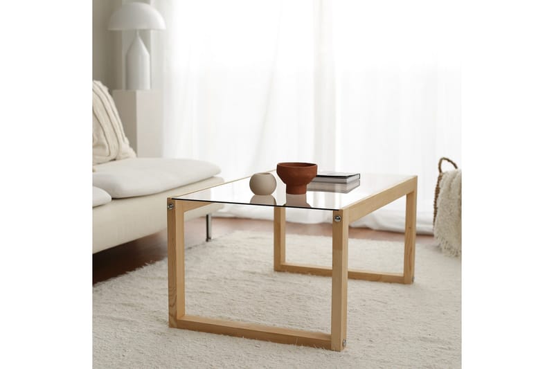 Kuselov Sofabord 85 cm - Lys natur - Møbler - Bord - Sofabord & salongbord