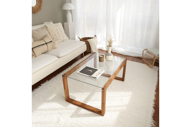 Kuselov Sofabord 85 cm - Natur - Møbler - Bord - Sofabord & salongbord
