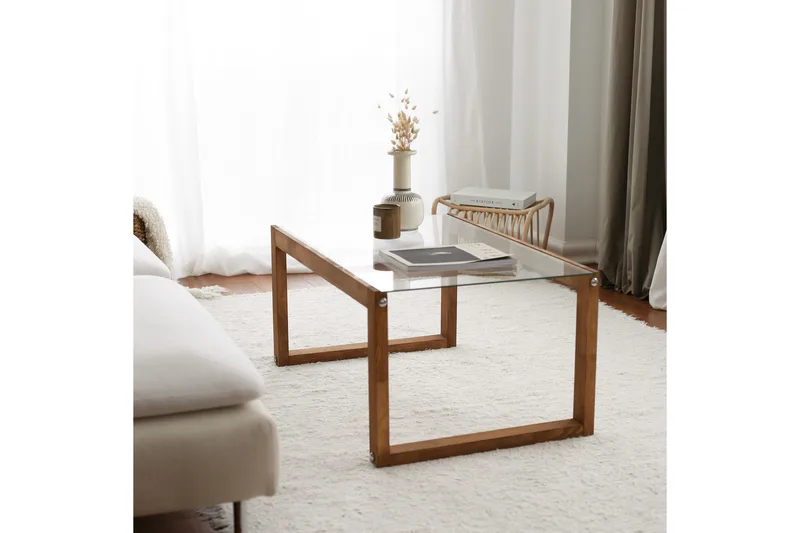 Kuselov Sofabord 85 cm - Natur - Møbler - Bord - Sofabord & salongbord