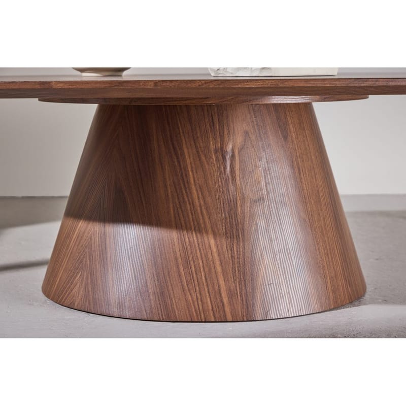 Sofabord Lanzo - Semsket skinn - Møbler - Bord - Sofabord & salongbord