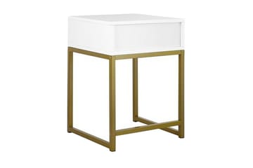 Largona Sofabord 40 cm - Hvit - Møbler - Bord - Sofabord & salongbord