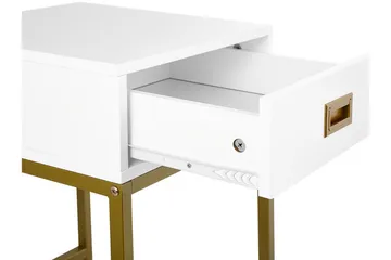 Largona Sofabord 40 cm - Hvit - Møbler - Bord - Sofabord & salongbord