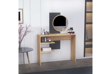 Laxman Sminkebord 96 cm - Blå/Antrasitt - Møbler - Bord - Sminkebord & toalettbord - Sminkebord med speil