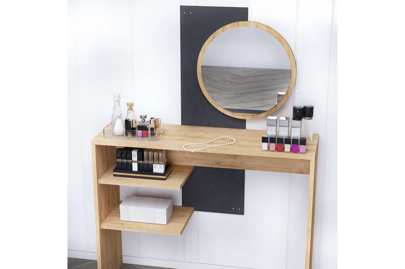 Laxman Sminkebord 96 cm - Blå/Antrasitt - Møbler - Bord - Sofabord & salongbord - Kistebord