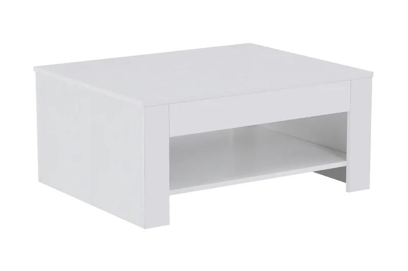 Legionary Høybart Sofabord 100 cm - Rektangulær/Hvit - Møbler - Bord - Sofabord & salongbord