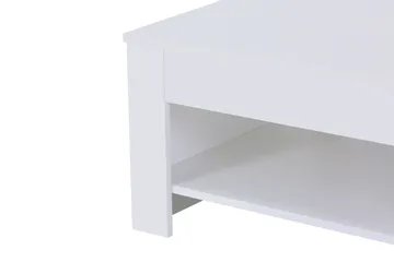 Legionary Høybart Sofabord 100 cm - Rektangulær/Hvit - Møbler - Bord - Sofabord & salongbord