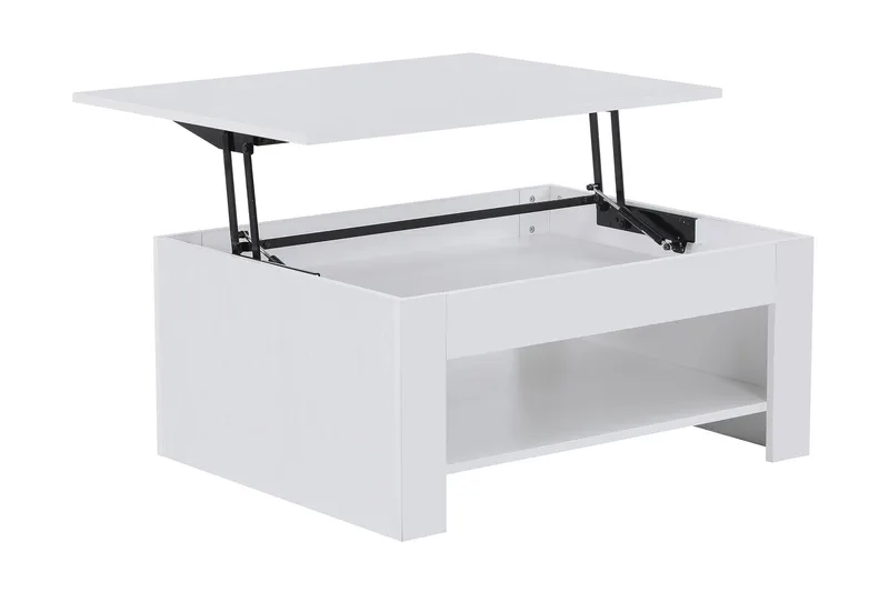 Legionary Høybart Sofabord 100 cm - Rektangulær/Hvit - Møbler - Bord - Sofabord & salongbord