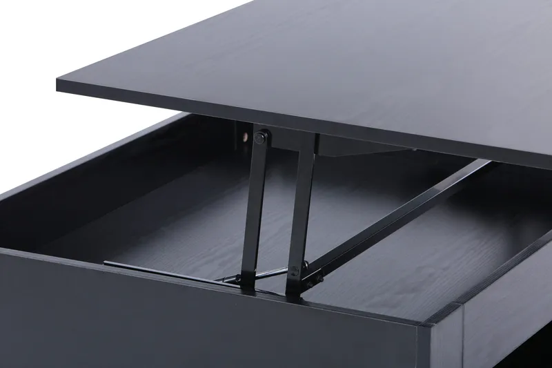 Legionary Høybart Sofabord 100 cm - Rektangulær/Svart - Møbler - Bord - Sofabord & salongbord