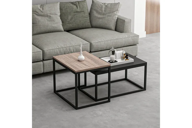 Leka Sofabord 72 cm, Svart