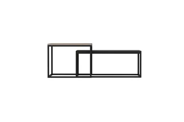 Leka Sofabord 72 cm - Svart - Møbler - Bord - Sofabord & salongbord