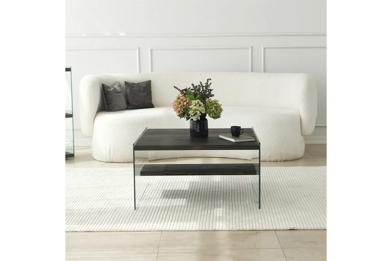Lepinas Sofabord 75 cm - Antrasitt - Møbler - Bord - Sofabord & salongbord