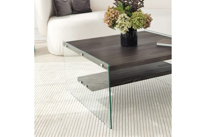 Lepinas Sofabord 75 cm - Antrasitt - Møbler - Bord - Sofabord & salongbord