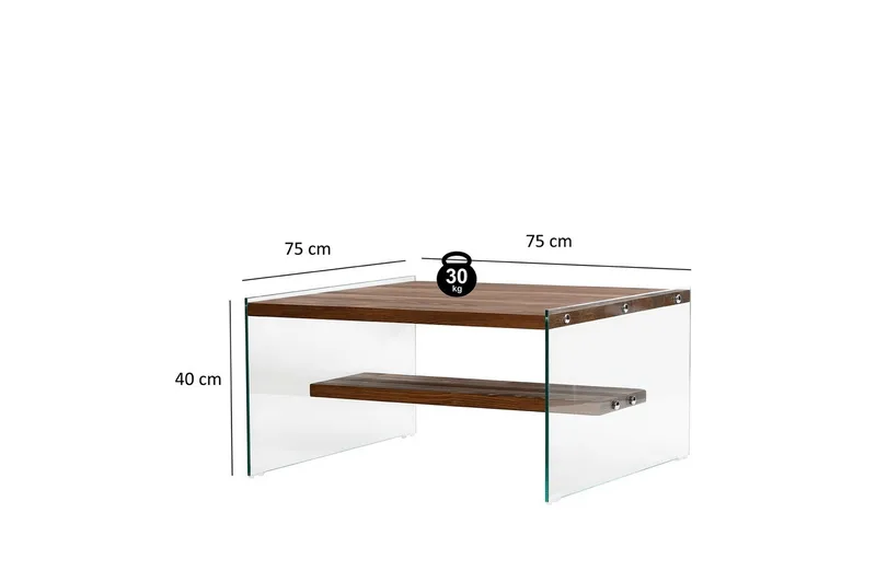 Lepinas Sofabord 75 cm - Naturell - Møbler - Bord - Sofabord & salongbord