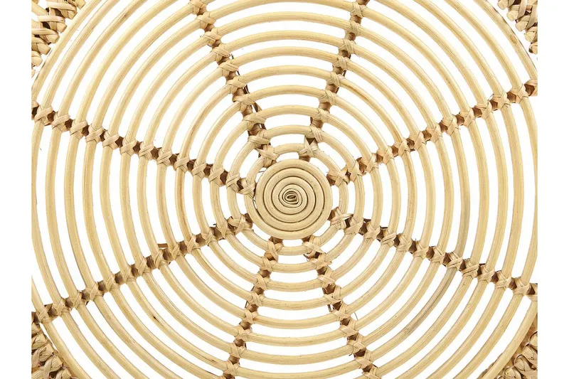 Limni Sofabord 84 cm - Rotting/Lyst Tre - Møbler - Bord - Sofabord & salongbord