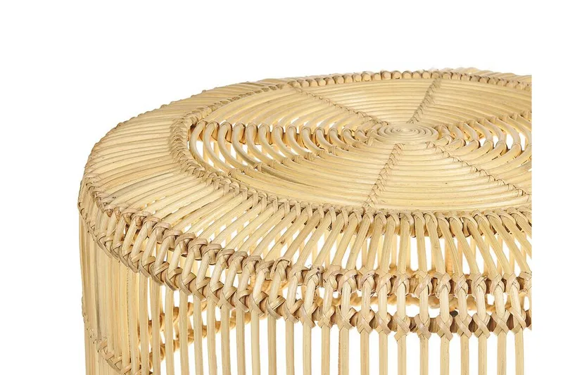 Limni Sofabord 84 cm - Rotting/Lyst Tre - Møbler - Bord - Sofabord & salongbord