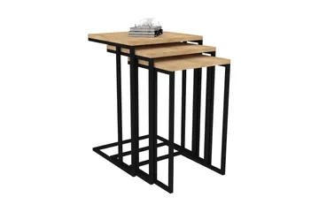 Lofita Settbord 40x61,8x40 cm - Blå - Møbler - Bord - Sofabord & salongbord