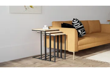 Lofita Settbord 40x61,8x40 cm - Blå - Møbler - Bord - Sofabord & salongbord