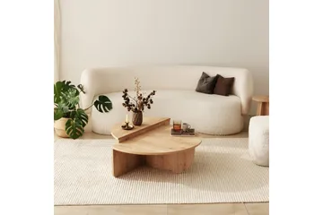 Louvrall Sofabord 90 cm - Eik - Møbler - Bord - Sofabord & salongbord