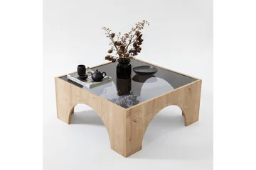 Lowan Sofabord 80 cm - Brun - Møbler - Bord - Sofabord & salongbord