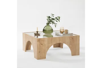 Lowan Sofabord 80 cm - Eik - Møbler - Bord - Sofabord & salongbord