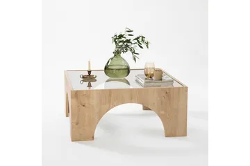 Lowan Sofabord 80 cm - Eik - Møbler - Bord - Sofabord & salongbord