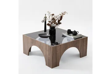 Lowan Sofabord 80 cm - Valnøtt - Møbler - Bord - Sofabord & salongbord