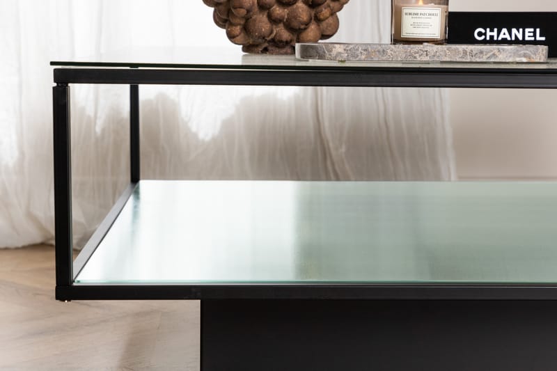 Maglehem Sofabord 90x90x37,5 cm - Sort - Møbler - Bord - Sofabord & salongbord