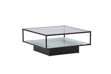 Maglehem Sofabord 90x90x37,5 cm - Sort - Møbler - Bord - Sofabord & salongbord