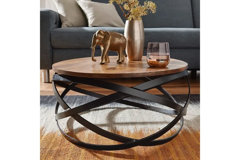 Magyari Sofabord 60 cm - Brun - Møbler - Bord - Sofabord & salongbord