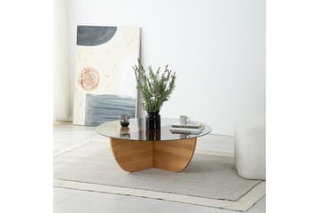 Sofabord Makhan eik - Lyse brun - Møbler - Bord - Sofabord & salongbord