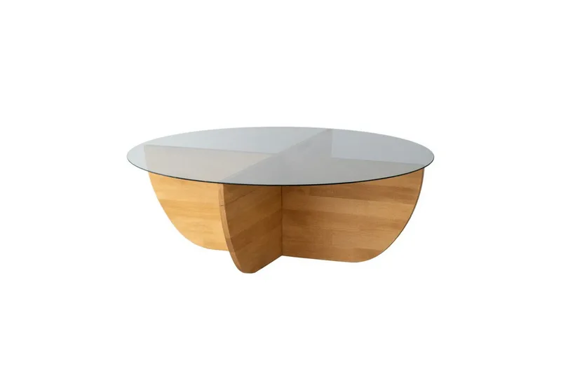 Sofabord Makhan eik, Lyse brun