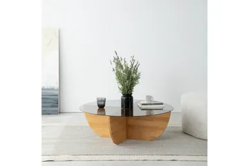 Sofabord Makhan eik - Lyse brun - Møbler - Bord - Sofabord & salongbord