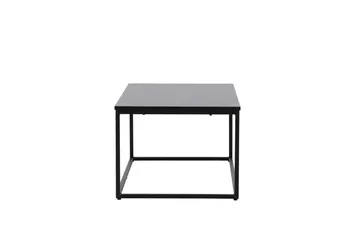 Mallan Rektangulært Sofabord 120x60 cm i Malt Tre - Svart - Møbler - Bord - Sofabord & salongbord