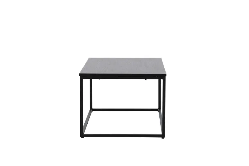 Mallan Rektangulært Sofabord 120x60 cm i Malt Tre - Svart - Møbler - Bord - Sofabord & salongbord