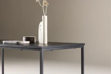 Mallan Rektangulært Sofabord 120x60 cm i Malt Tre - Svart - Møbler - Bord - Sofabord & salongbord