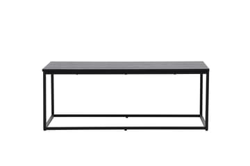 Mallan Rektangulært Sofabord 120x60 cm i Malt Tre - Svart - Møbler - Bord - Sofabord & salongbord
