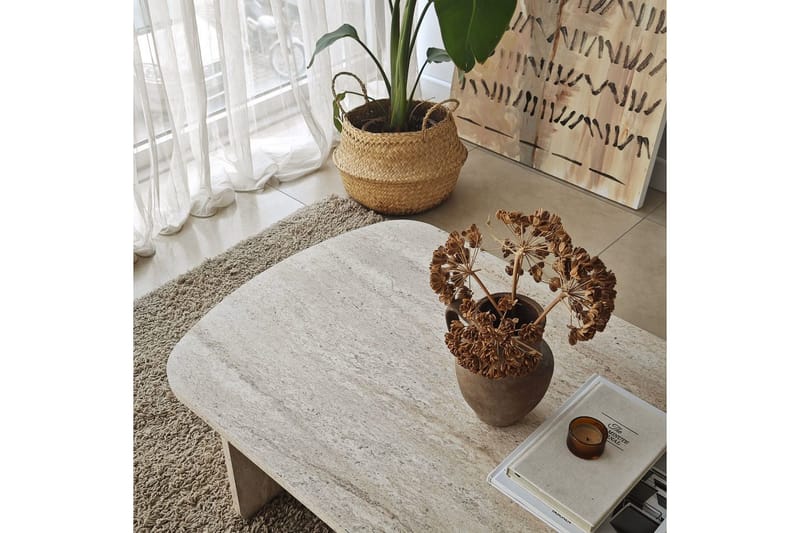 Sofabord Malo Travertin - Travertin - Møbler - Bord - Sofabord & salongbord