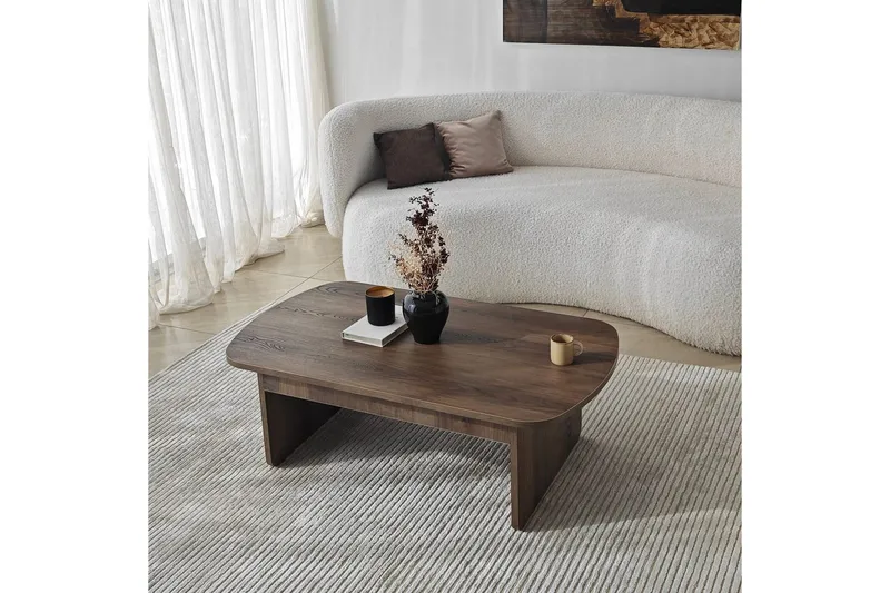 Sofabord Malo Valnøtt - Valnøtt - Møbler - Bord - Sofabord & salongbord