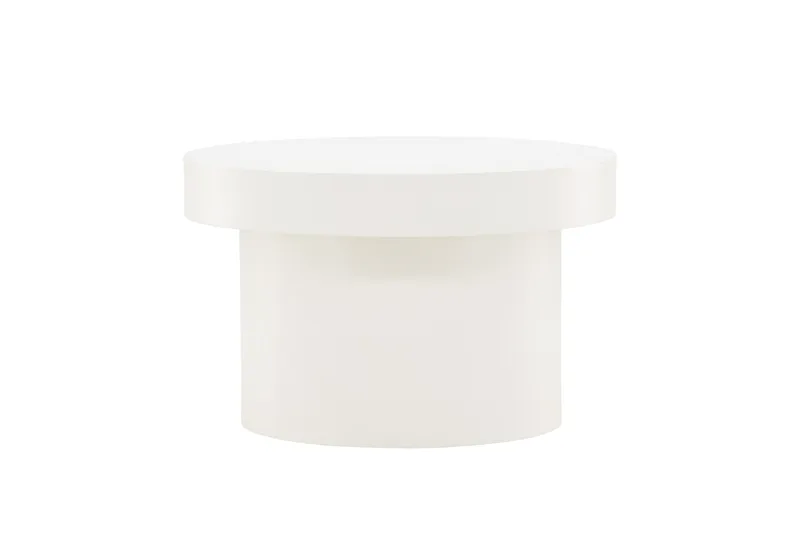 Malung Sofabord 80 cm, Vit